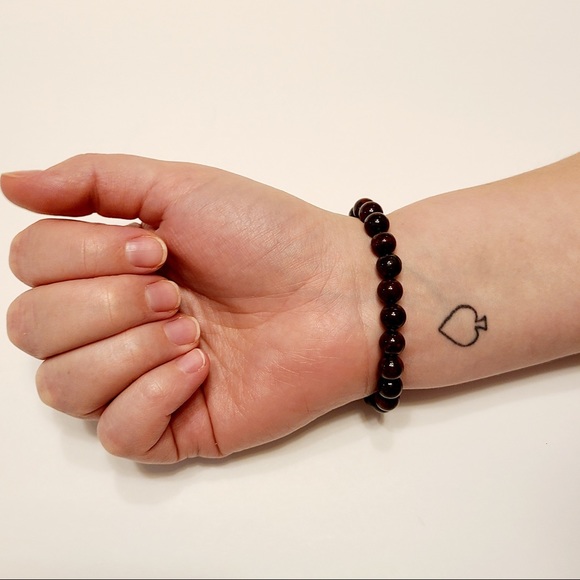 Brecciated Jasper Gemstone Bracelet - Picture 3 of 3